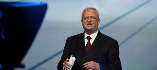 CEO Volkswagen (VW) Martin Winterkorn 