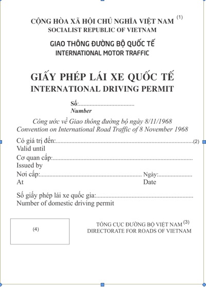 Tài xế Việt chính thức có bằng lái xe quốc tế