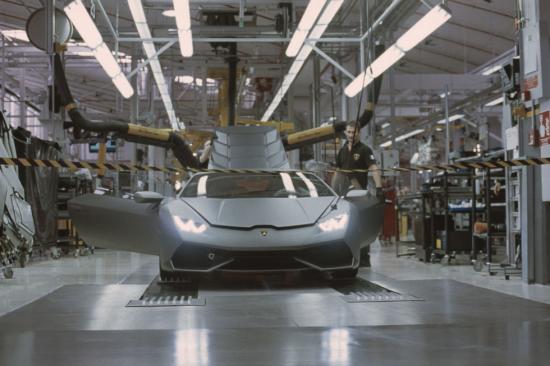 Nhà máy sản xuất Lamborghini 8