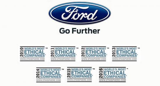 Hãng xe Ford đạo đức nhất thế giới