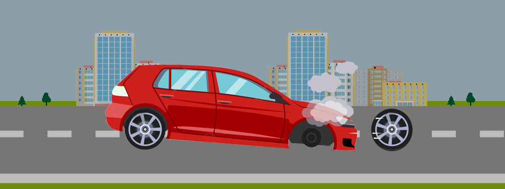 Làm gì để giữ an toàn khi xe nổ lốp?