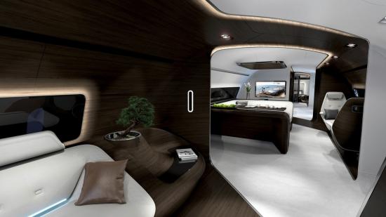 Hãng xe Mercedes “khoe” thiết kế nội thất du thuyền và máy bay 2
