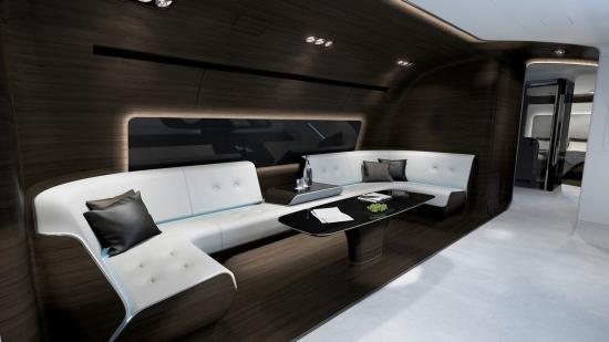 Hãng xe Mercedes “khoe” thiết kế nội thất du thuyền và máy bay 5