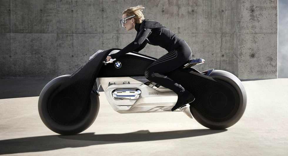 Mô tô BMW Vision Next 100  đến từ tương lai