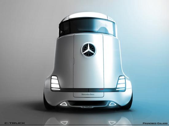 Xe tải Mercedes E-Truck 1
