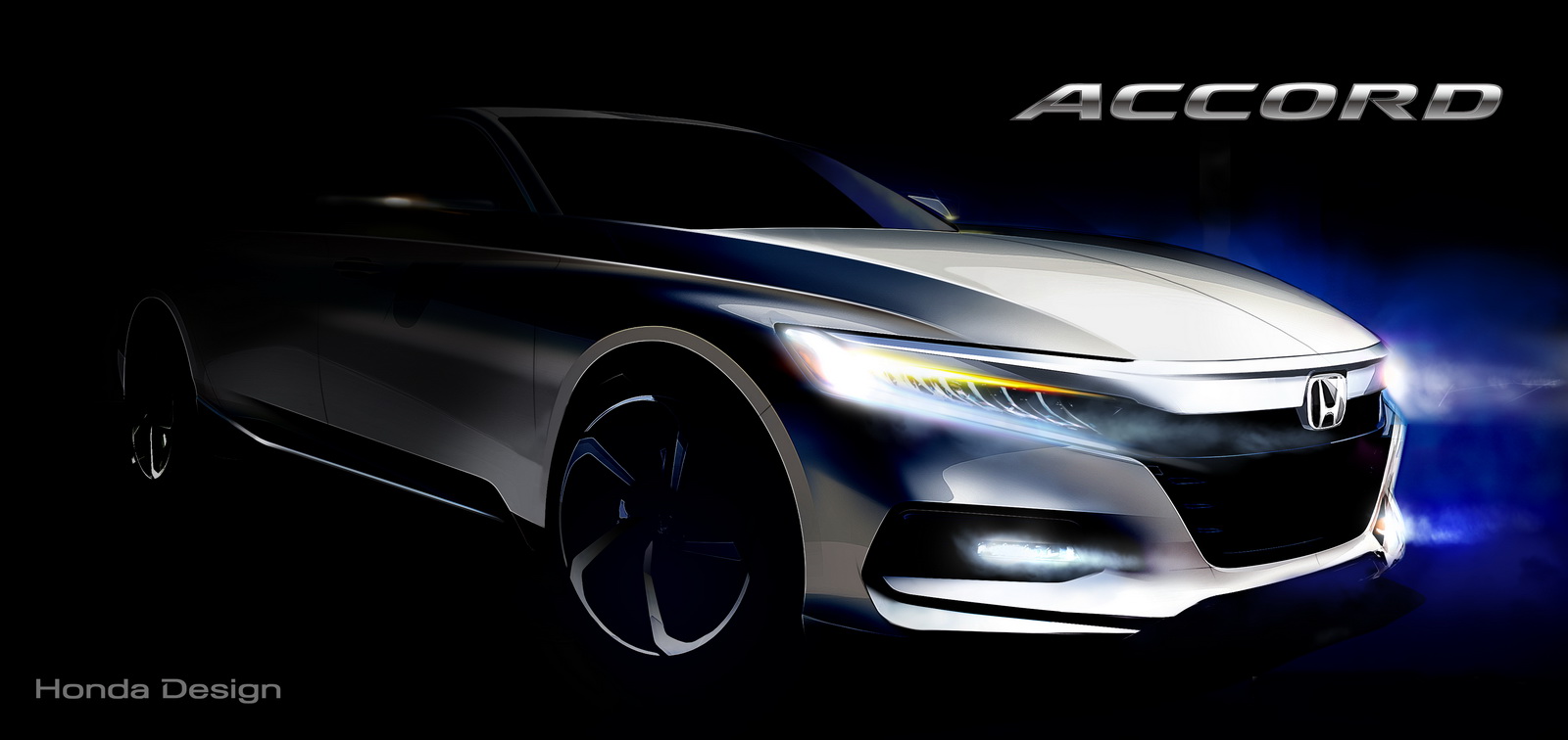 Honda Accord thế hệ mới lộ bản phác thảo trước ngày ra mắt