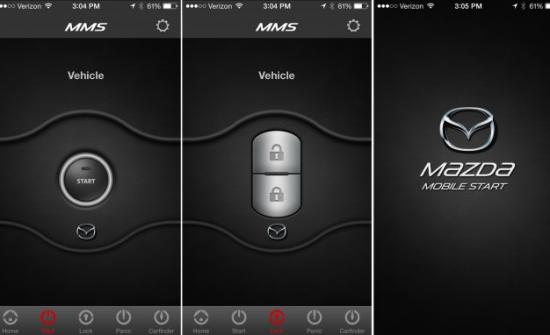 ứng dụng MMS của Mazda