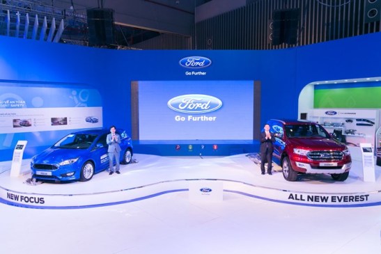 Ford ra mắt xe mới tại triển lãm ô tô việt nam 2015