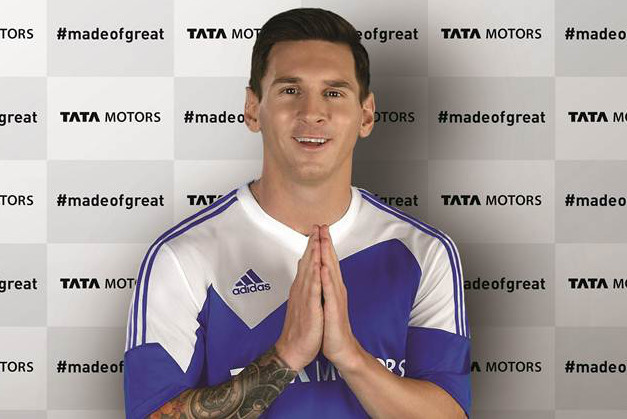 Lionel Messi là đại sứ cho Tata