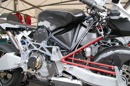 Hệ thống treo độc đáo trên xe môtô Bimota Tesi 3