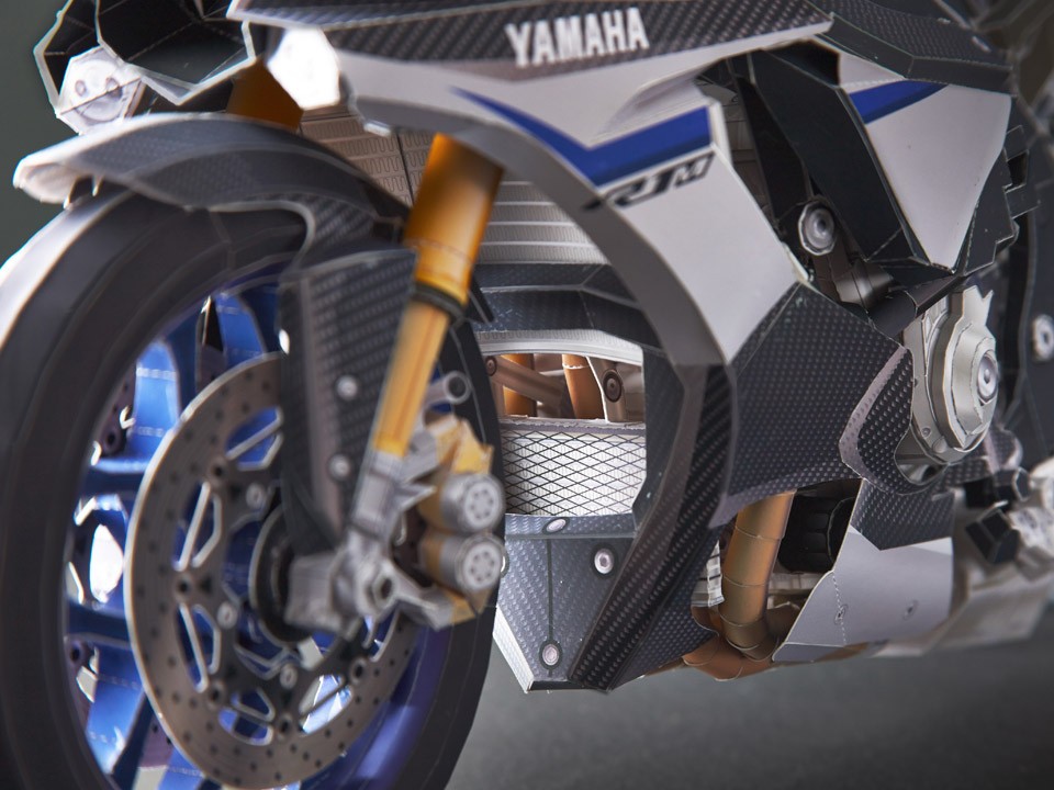  Yamaha YZF-R1M bằng giấy 12