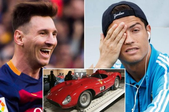 Messi tậu xe Ferrari