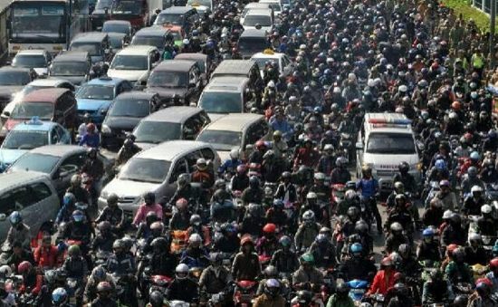 Ùn tắc giao thông ở Indonesia