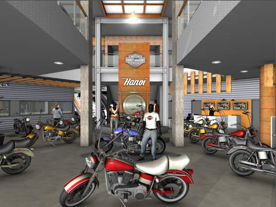 showroom Harley lớn nhất Đông Nam Á tại Hà Nội Ảnh Ảnh 2