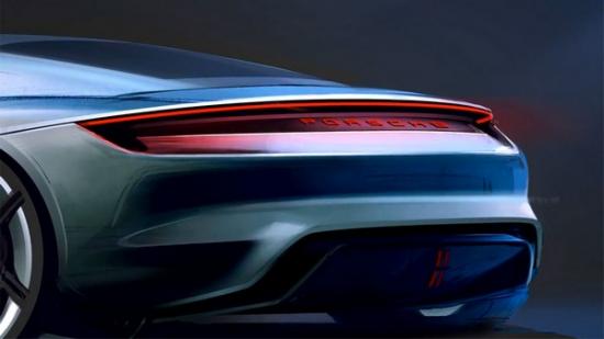 siêu xe Porsche Mission E concept1