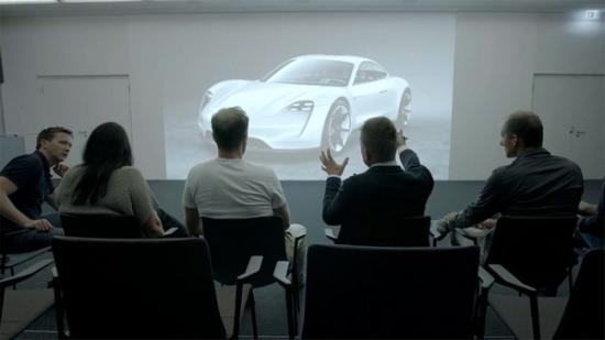 siêu xe Porsche Mission E concept8