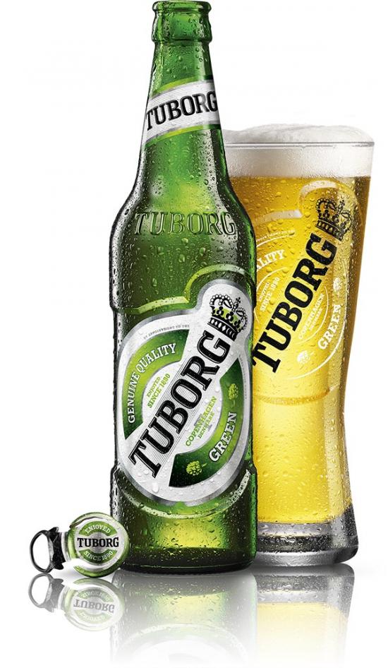 Carlsberg giới thiệu nhãn bia Tuborg 1
