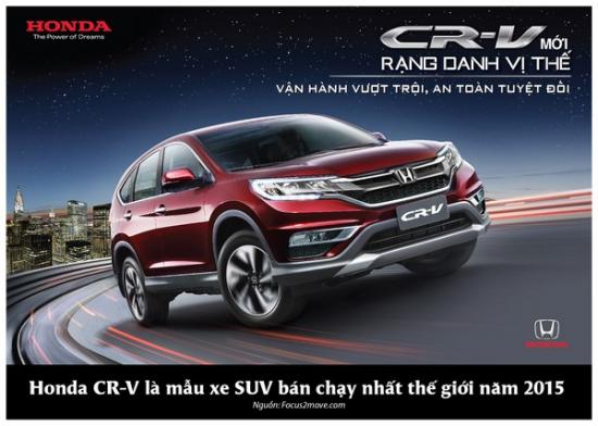 Honda CR-V 2.4 về Việt Nam 3