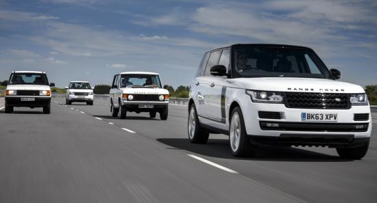 Tái hiện 4 thế hệ Land Rover Range Rover qua ảnh2