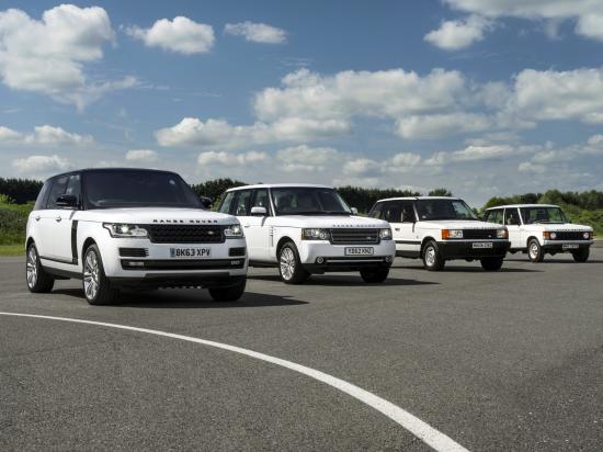 Tái hiện 4 thế hệ Land Rover Range Rover qua ảnh1