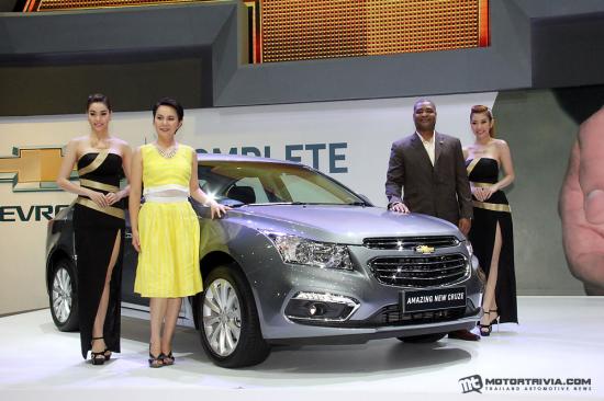 Chevrolet Cruze 2015 tại Thái Lan có giá từ 26.893 USD10