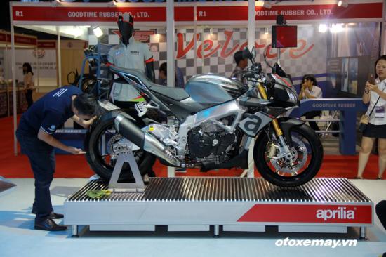 hai thương hiệu xe Piaggio phân khối lớn tại triển lãm mô tô xe máy 2016_ảnh9