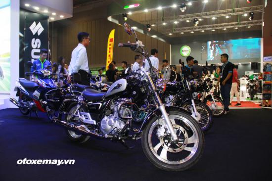 dàn xe tốc độ của Suzuki Việt Nam tại triển lãm mô tô  xe máy việt nam_ảnh11