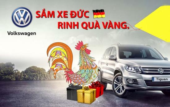 Volkswagen Việt Nam khuyến mãi lớn cho khách mua xe dịp Tết