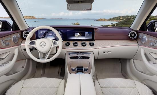Mercedes-Benz công bố phiên bản Cabriolet cả dòng E-Class 2018