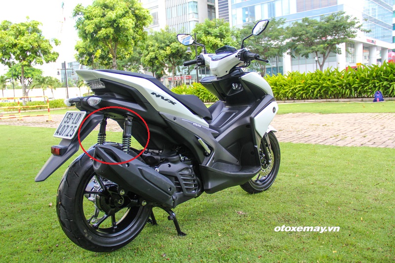 Yamaha Việt Nam thay thế miễn phí giảm xóc sau cho NVX