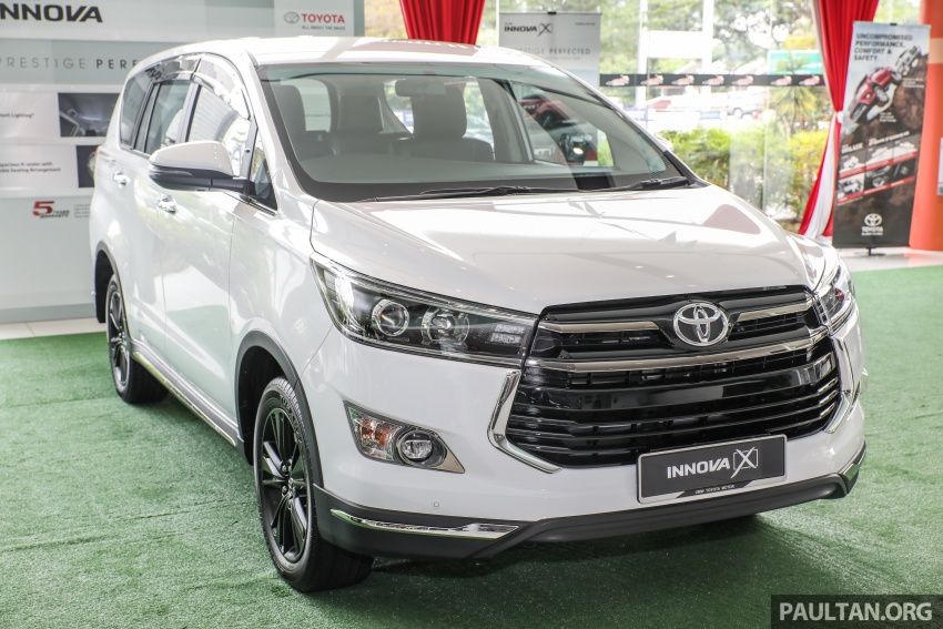 Toyota Innova 2.0X có giá 31,5 nghìn USD tại Malaysia