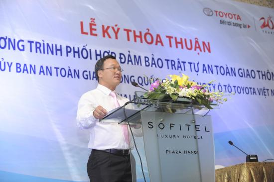 Bộ Trưởng Thăng cho rằng tiêu chuẩn của Toyota 2