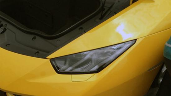Siêu xe Lamborghini Huracan LP610-4 màu vàng_ảnh 4