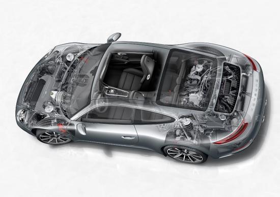 IAA 2015: Porsche 911 Carrera mới mạnh mẽ và tiêu thụ nhiên liệu tiết kiệm hơn 9