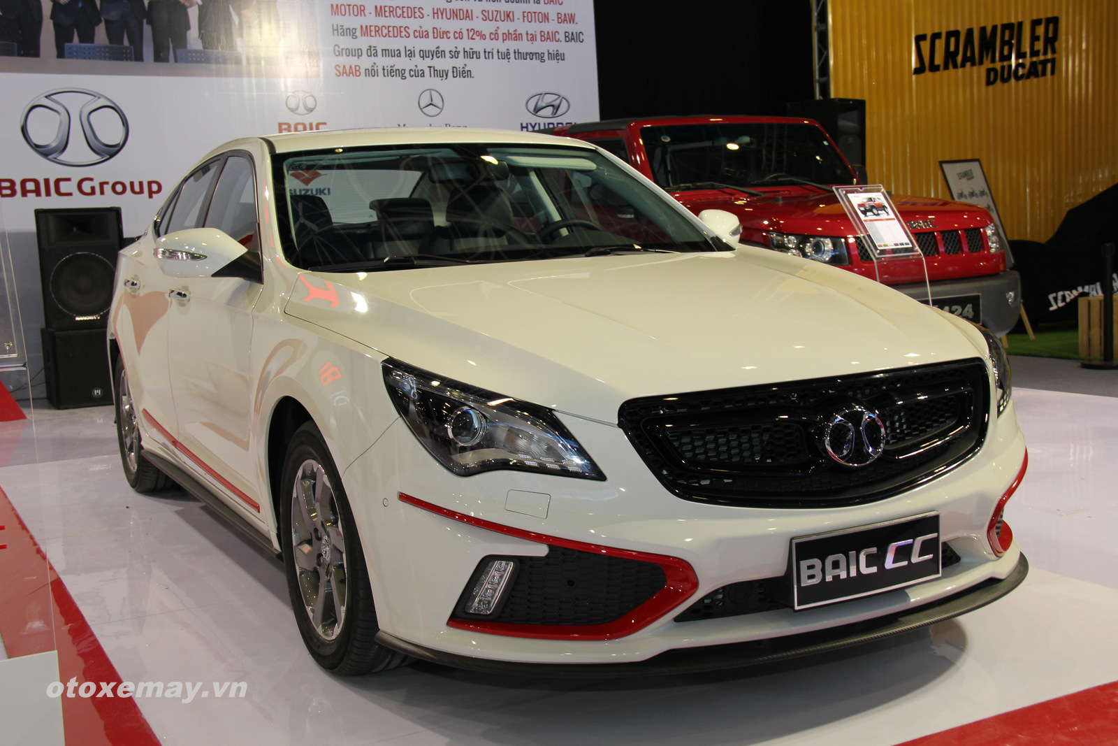 VIMS 2015: Cận cảnh sedan BAIC CC của Trung Quốc 1