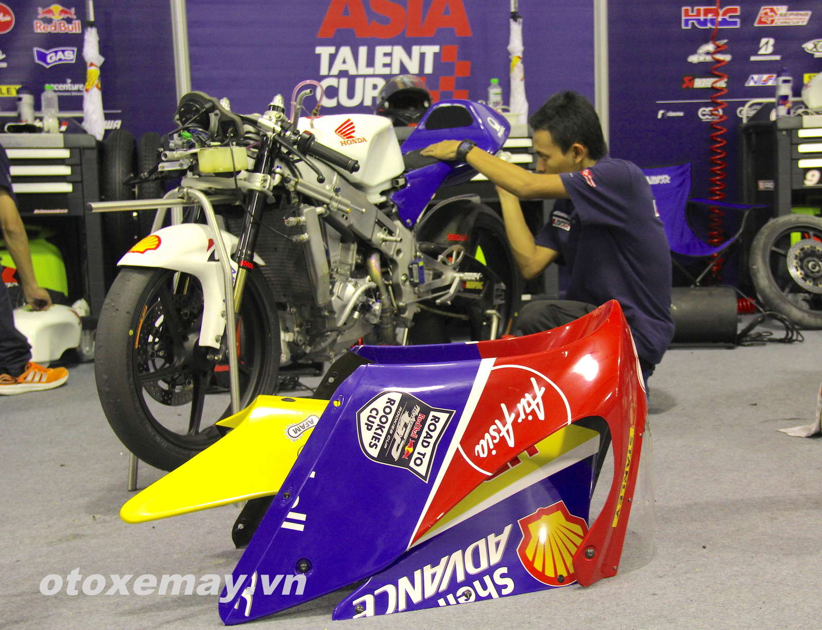 Xe đua Shell Advance Asia Talent Cup Honda NSF250R ảnh 10