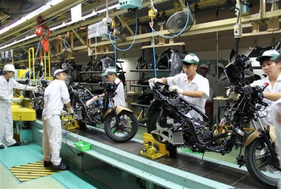 Honda Việt Nam đẩy mạnh xuất khẩu xe ga ra thị trường thế giới