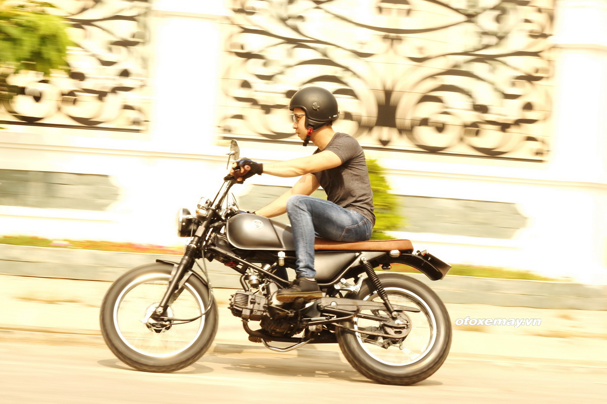 Biker Sài Gòn phiêu lãng với Honda Win độ Tracker_16