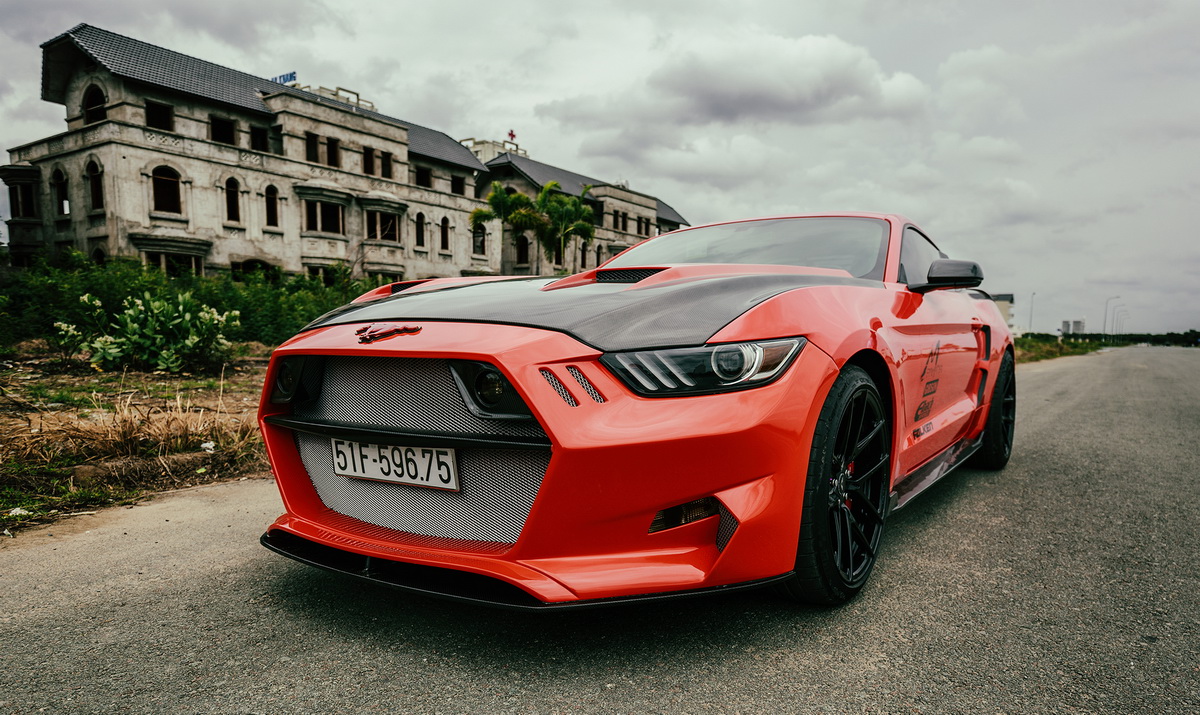 Bộ ảnh đẹp Ford Mustang 2015 bản độ 500 triệu đồng tại Sài Gòn_2