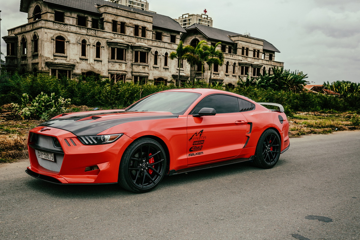 Bộ ảnh đẹp Ford Mustang 2015 bản độ 500 triệu đồng tại Sài Gòn_7