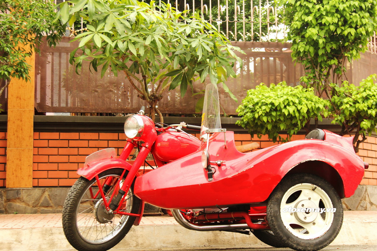 Xe cổ mô tô 3 bánh Jawa cực hiếm giữa Sài Gòn_4