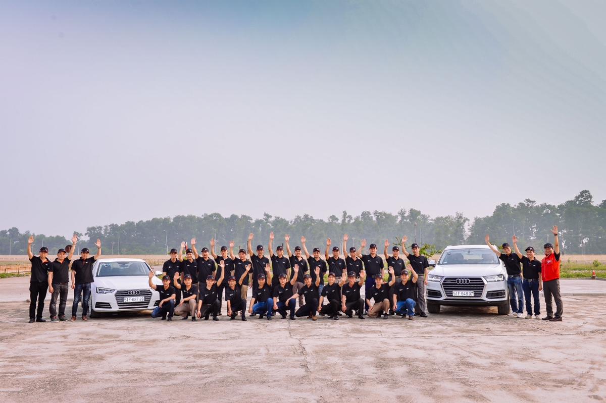 Audi tập huấn lái xe cho diễn đàn kinh tế APEC 2017 tại Việt Nam