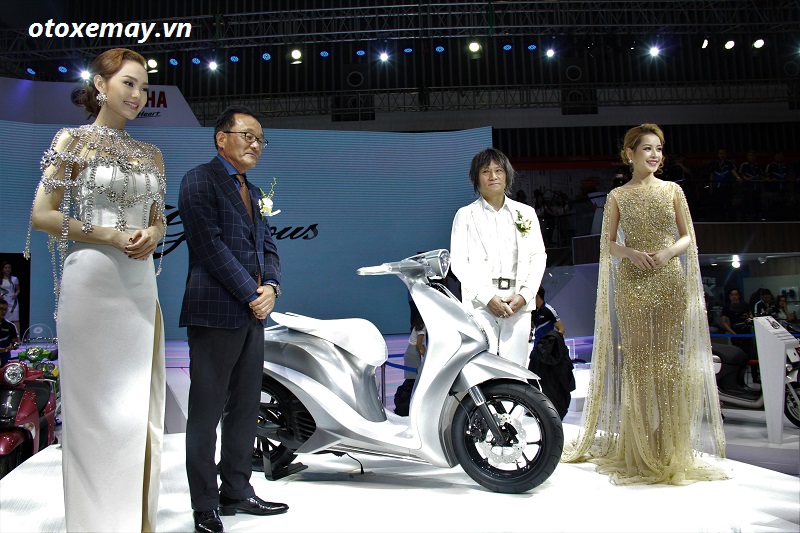 Yamaha thổi sinh khí mới cho triển lãm xe máy Việt