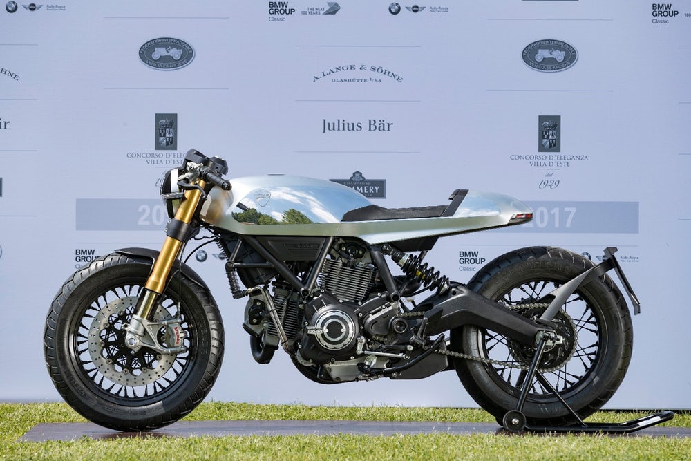 Ducati tỏa sáng với 2 concept Scrambler tại Concours d'Eleganza