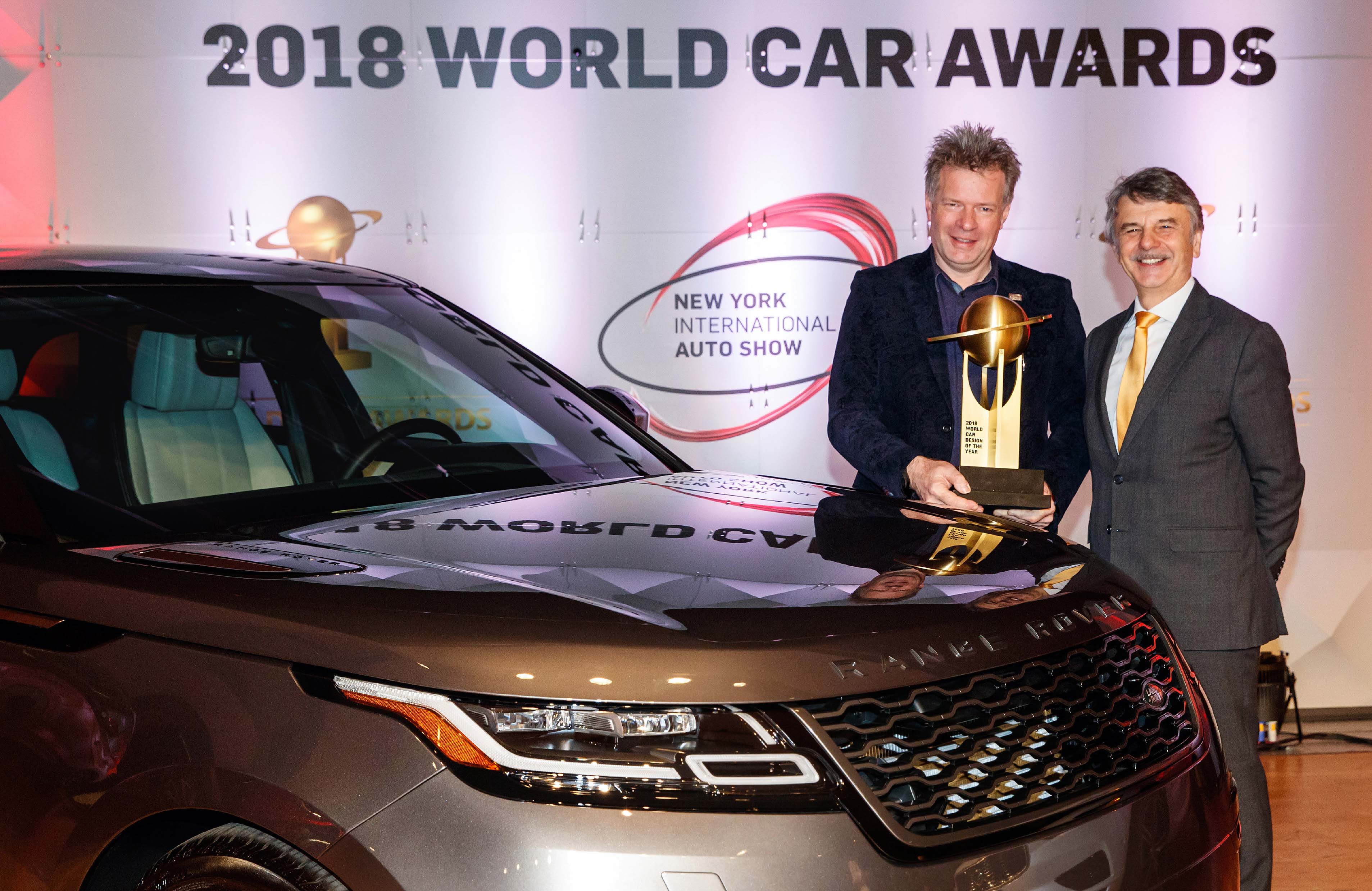Range Rover Velar giành giải Xe đẹp nhất năm 2018