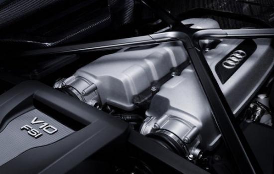 Audi R8 trang bị động cơ mới a2