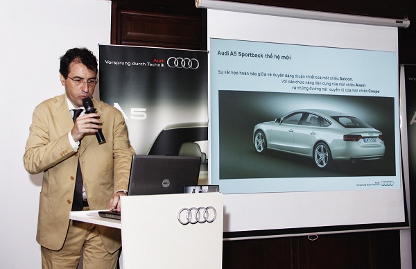 Audi mở màn năm “Rồng” bằng A5 Sportback Audi mở màn năm “Rồng” bằng A5 Sportback
