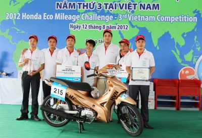 cuộc thi “Lái xe sinh thái – Tiết kiệm nhiên liệu Honda” (EMC) A14