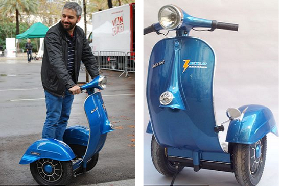 Segway độ phong cách Vespa giá 80 triệu