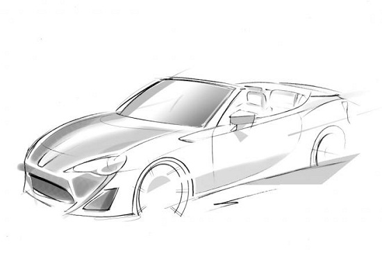 Toyota GT 86 Convertible sắp xuất hiện